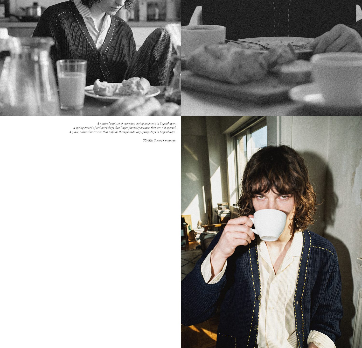 SUARE Men 26SS lookbook page 4